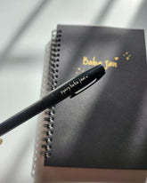 Pyary Baba Jani | Matte Black Pen (blue ink)